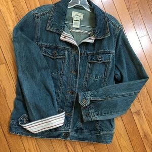 L L. Bean Jean Jacket. M.